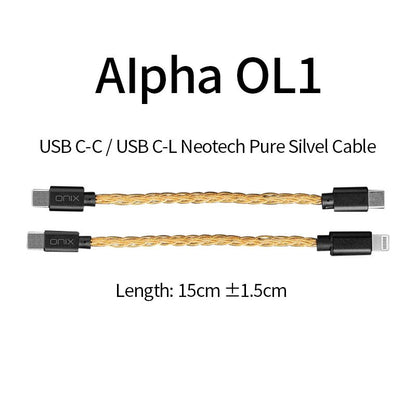 ONIX Alpha OL1 Neotech Pure Silvel Audio Cable - The HiFi Cat