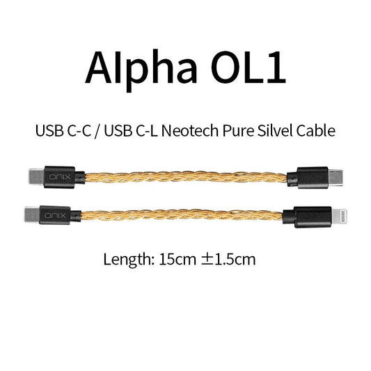 ONIX Alpha OL1 Neotech Pure Silvel Audio Cable - The HiFi Cat