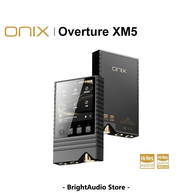 ONIX Overture XM5 Portable Music Player MP3 with DAC ES9039PRO - The HiFi Cat