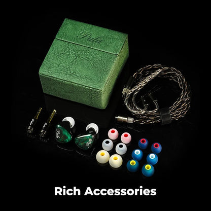 PULA Unicrom Beryllium - Plated Dynamic Driver In - ear HiFi Earphones - The HiFi Cat