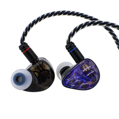 QKZ x HBB Hades 2DD In - Ear Monitor HiFi Wired Earbuds - The HiFi Cat