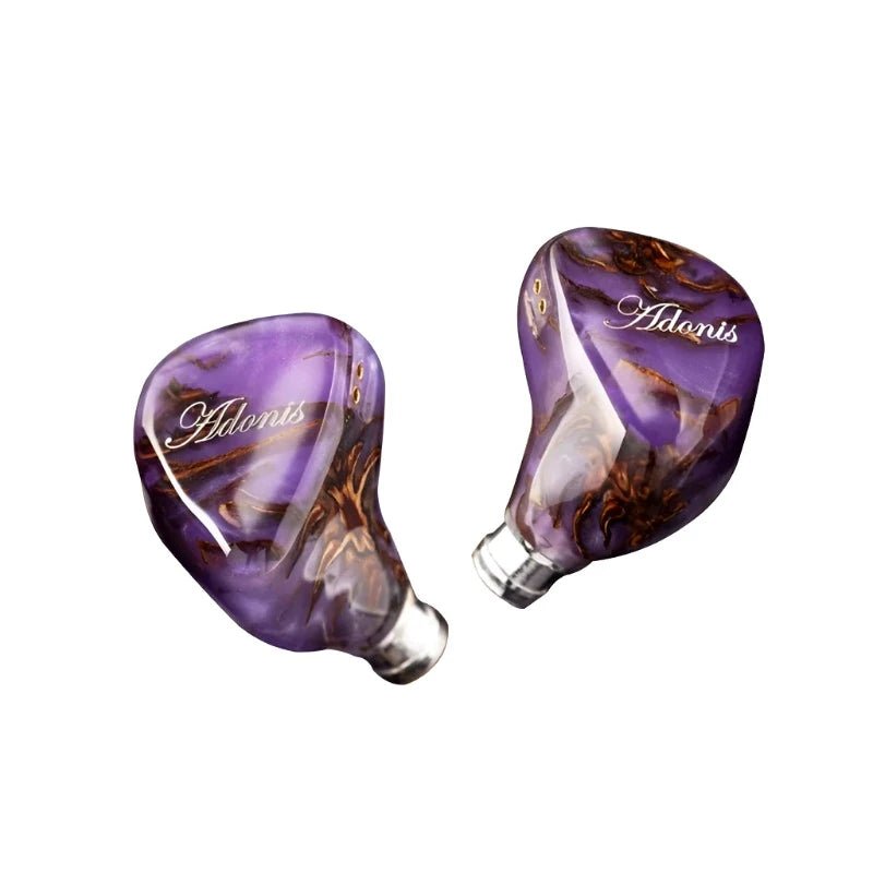 QOA Adonis 2 New 1DD+2BA Hybrid In Ear Earphones Pinecone Resin Shell IEMs - The HiFi Cat