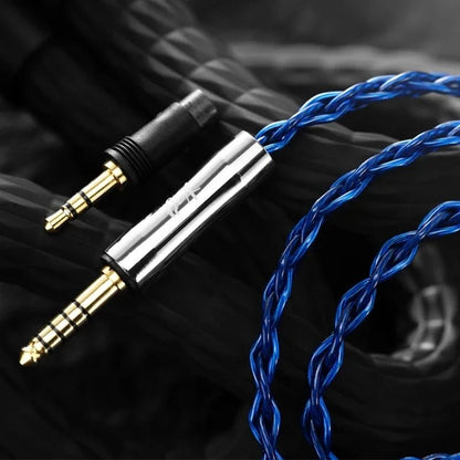 QOA MistyBlue 2DD+2BA Hybrid Hifi Studio Audiophiles IEM - The HiFi Cat