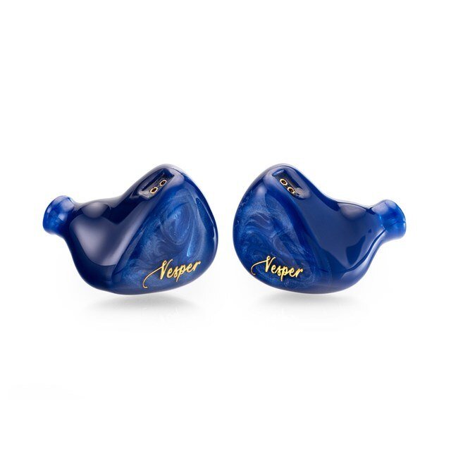 QOA Vesper 2 Resin HIFI In - ear Earphone Monitor 1DD+1 Knowles BA Hybrid Driver - The HiFi Cat