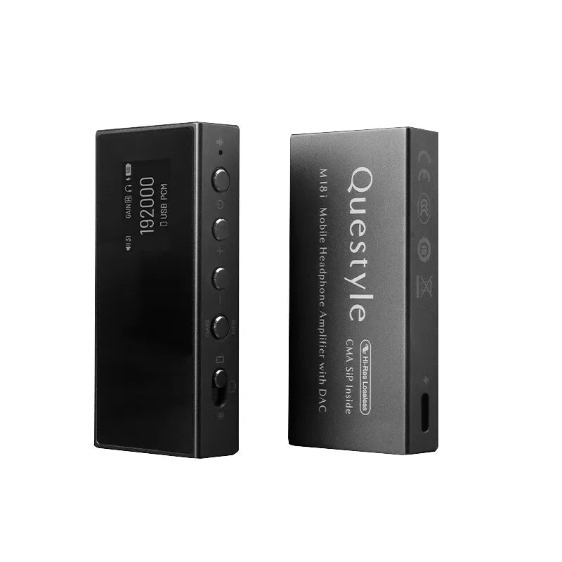 Questyle M18i Portable Bluetooth Lossless Decoding Headphone Amplifier With DAC - The HiFi Cat