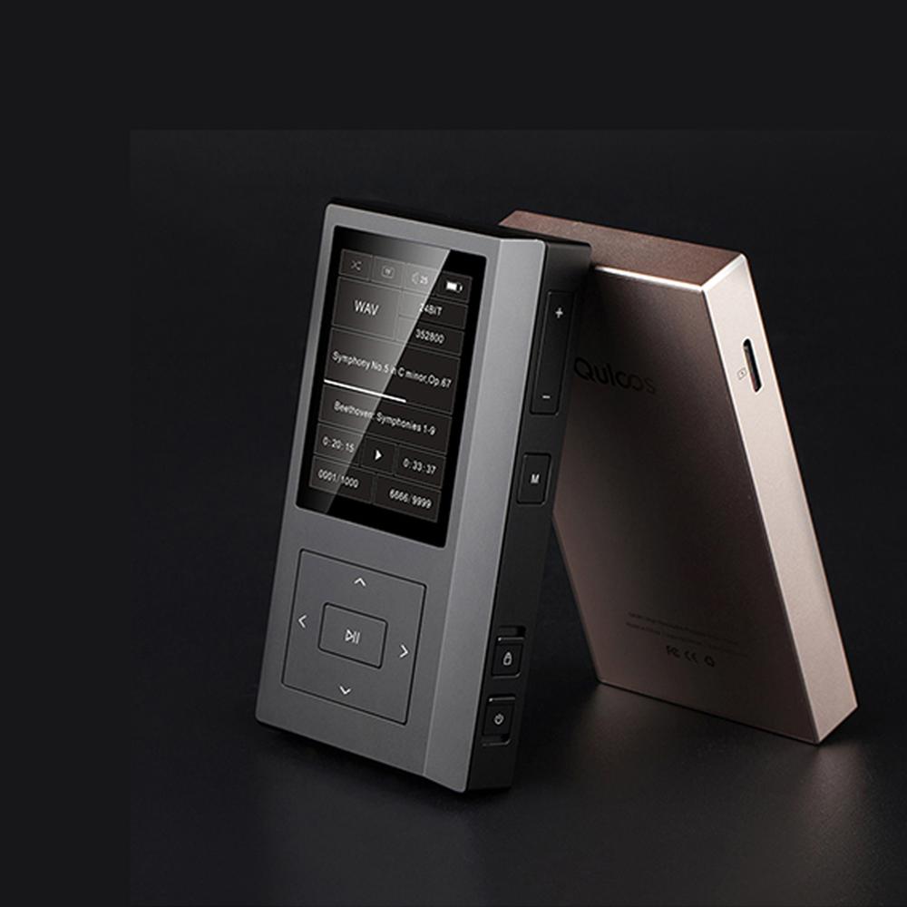 Quloos QA361 HiFi Portable Player Lossless Music Master Tape Pure Tone MP3 Player DSD Hard Solution AK4495SEQ - The HiFi Cat