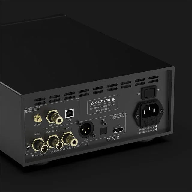 Quloos QA662 Desktop DAC Headphone Amplifier&Music Streamer - The HiFi Cat