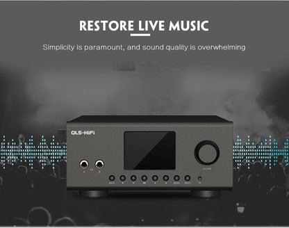 Quloos QA860 hifi Lossless Digital Player AD1955 DAC LME49720+OPA2134 24Bit/192Khz DSD64 Coaxial/optical input FLAC Music Player - The HiFi Cat