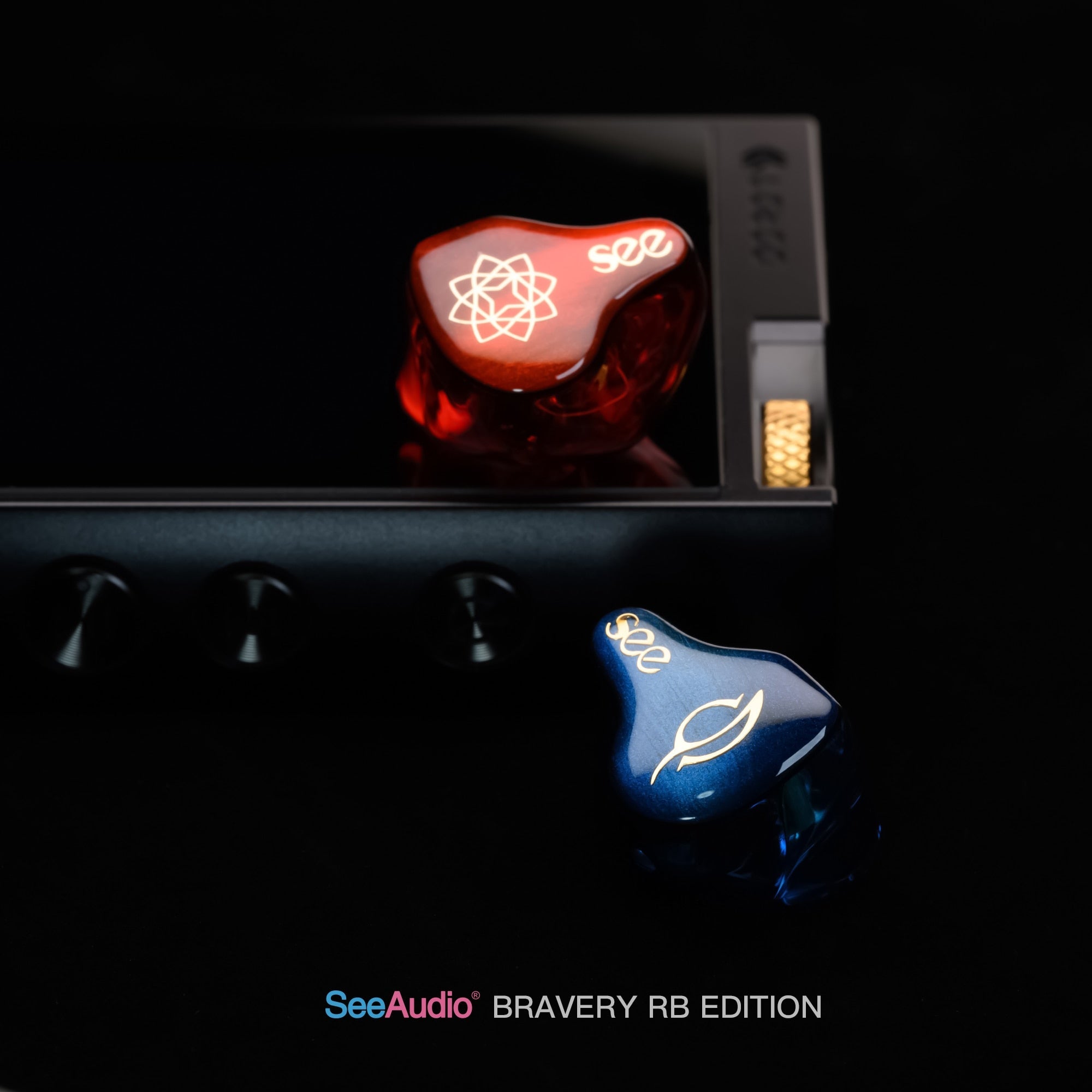 SeeAudio Bravery RB Edition Anniversary 4 Balanced Armature In-Ear  Headphones