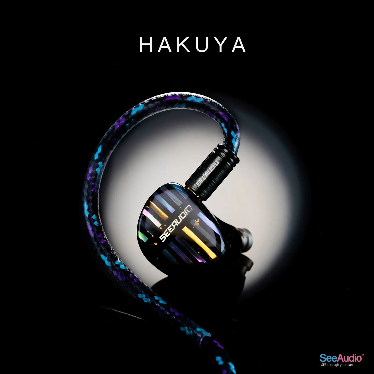 SeeAudio HAKUYA 10BA + 4EST Hybrid Driver Hifi In - Ear Headphones IEM - The HiFi Cat