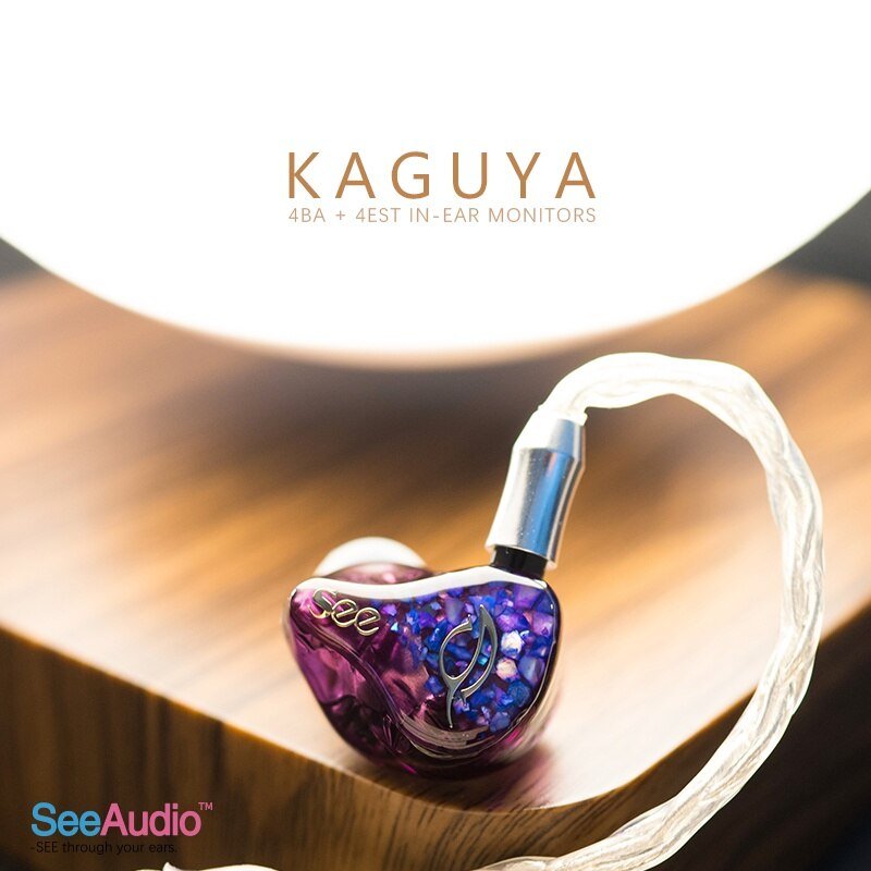 SeeAudio Kaguya 4BA+4EST ELECTROSTATIC IN - EAR Earphones - The HiFi Cat