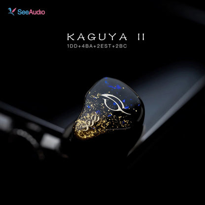 SeeAudio KAGUYA II 1DD+4BA+2EST+2BC In - ear Earphone - The HiFi Cat