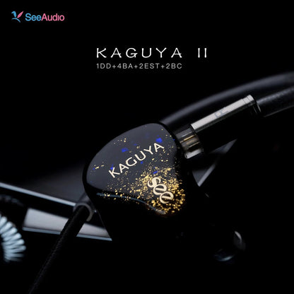 SeeAudio KAGUYA II 1DD+4BA+2EST+2BC In - ear Earphone - The HiFi Cat