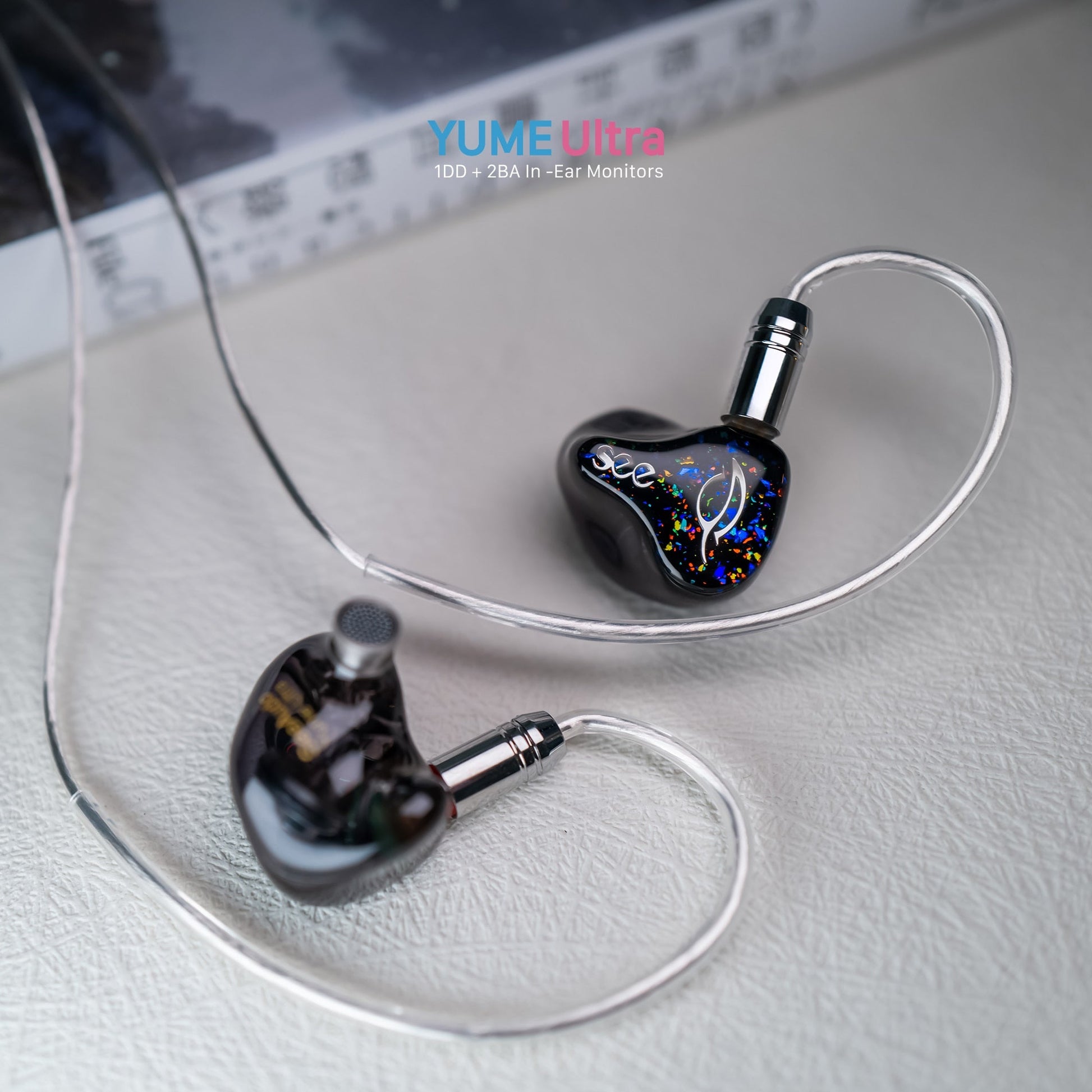 Seeaudio Yume Ultra 1DD+2BA In - Ear Monitors IEM Earphones Earbuds - The HiFi Cat