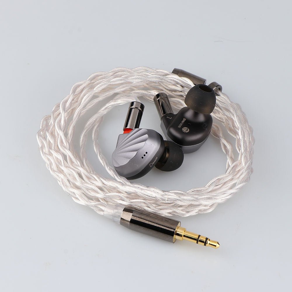 SeekReal Dawn 10mm*14mm Square Planar Driver + 1*BA Hybrid Drivers HiFi In - Ear - The HiFi Cat