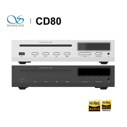 Shanling CD80 ES9219MQ DAC Chip Bluetooth Hi - Fi CD Player - The HiFi Cat