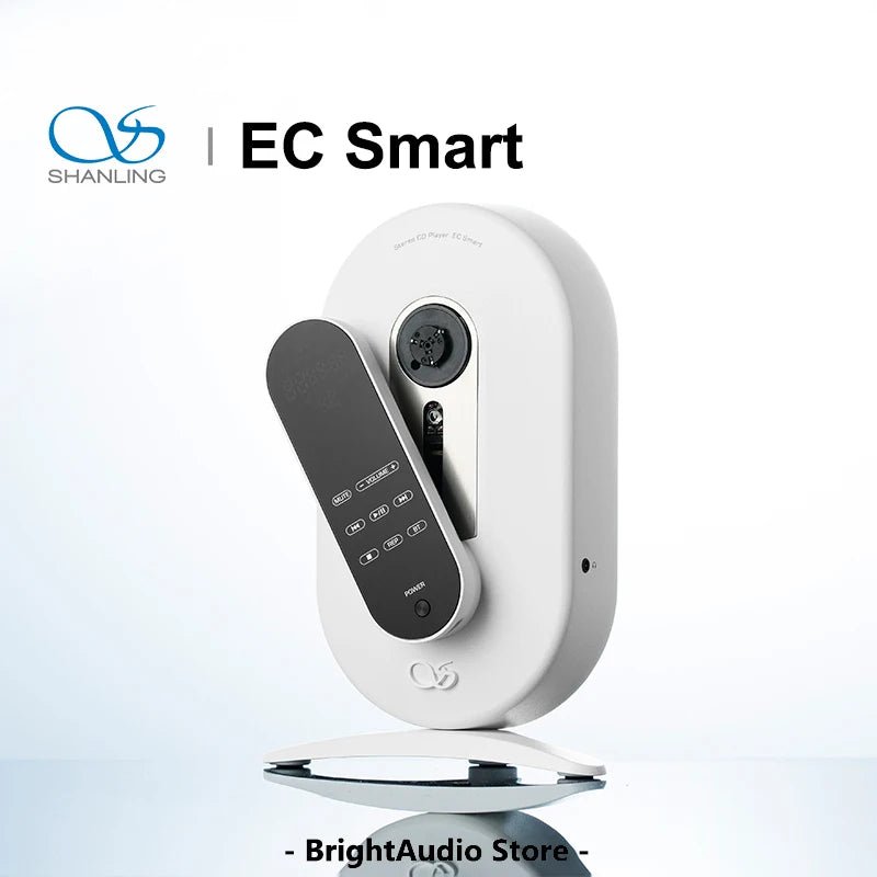 SHANLING EC Smart Bluetooth 5.4 CD Player with Sanyo DA11 Optical - The HiFi Cat