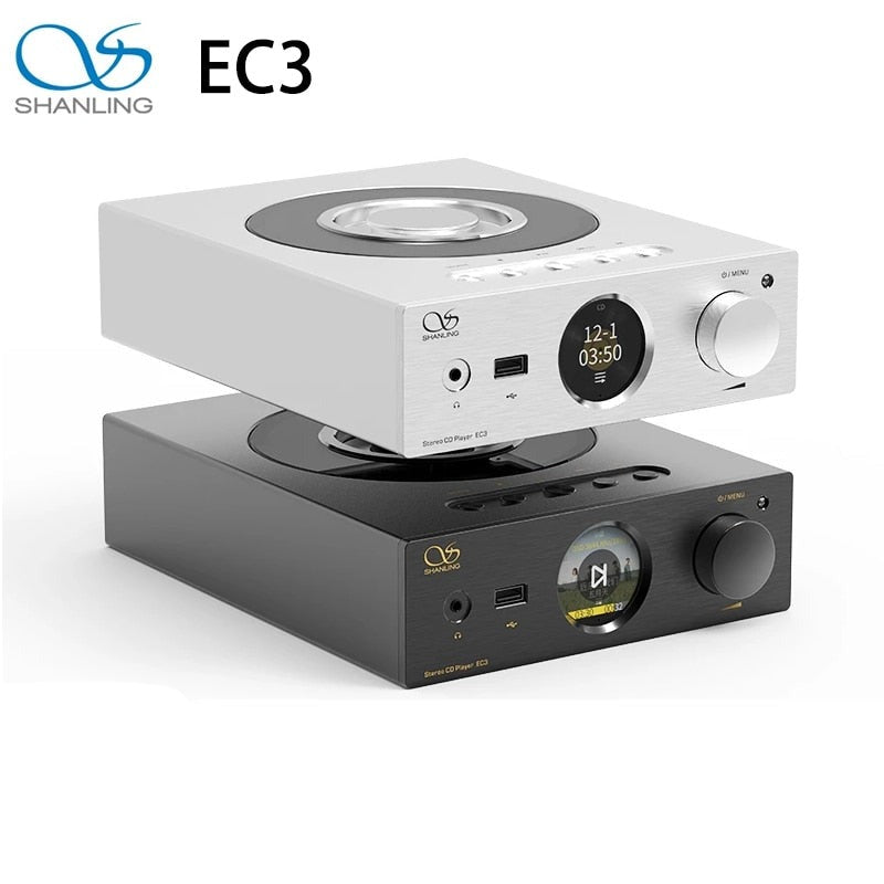 SHANLING EC3 Stereo CD Player CD80 HD850 Drive Bluetooth DAC Hi - Res Desktop - The HiFi Cat