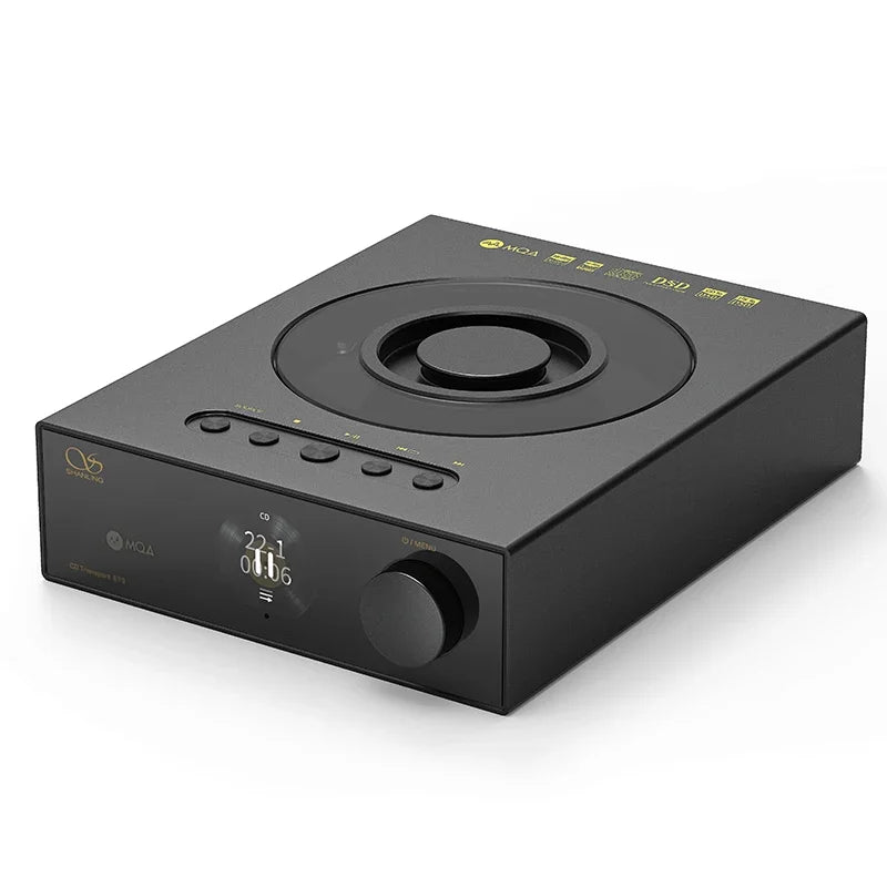 SHANLING ET3 CD Transport Music Player Wireless Bluetooth WiFi Streaming Hi - Res Audio Full - Featured Digital Turntable - The HiFi Cat