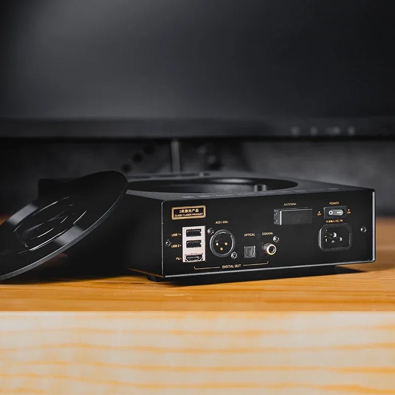 SHANLING ET3 CD Transport Music Player Wireless Bluetooth WiFi Streaming Hi - Res Audio Full - Featured Digital Turntable - The HiFi Cat