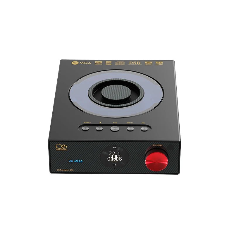 Shanling ET3 EVO CD Transport Player | Bluetooth 5.0 | MQA | DSD 512 | I2S Output - The HiFi Cat