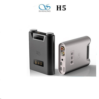 SHANLING H5 MQA Portable DAC Headphone Amplifier AMP dual AK4493SEQ - The HiFi Cat