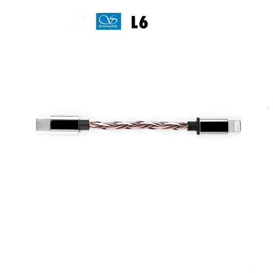 SHANLING L6 Lightning to Tyte - C Audio Cable - The HiFi Cat