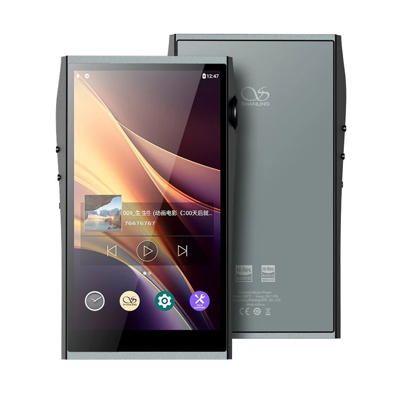 SHANLING M7T Android 13 Portable Hi - Res Audio Player Dual AKM AK4498EX AK4191 DAC AMP Reference Sound Two - way Bluetooth LDAC - The HiFi Cat