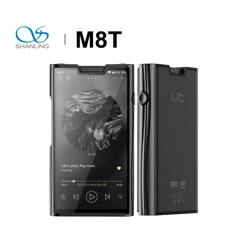 SHANLING M8T Flagship Tube Android Portable HIFI Music Player MP3 - The HiFi Cat