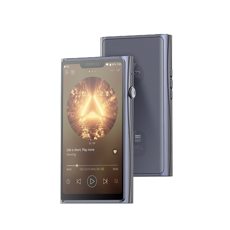 SHANLING M9 Portable Player MP3 AMP Dual AK4499EQ DAC Chip Portable PCM768/DSD512 MQA 16X DLNA/Airplay Bluetooth 5.0 LDAC - The HiFi Cat