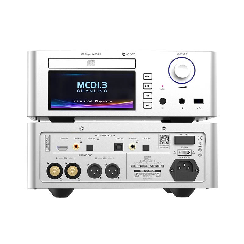 SHANLING MCD1.3 AK4191EQ+AK4499EX MQA - CD CD Player Media Center - The HiFi Cat