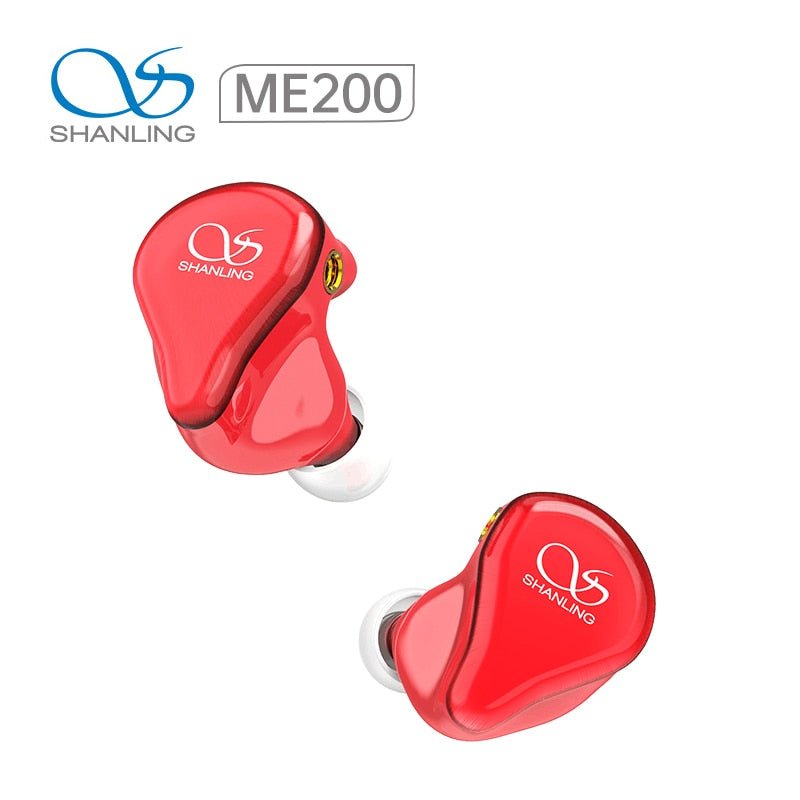 SHANLING ME200 Dual Driver Hybrid Wired In - Ear Earphones with Detachable Cable HIFI Music Earphone - The HiFi Cat