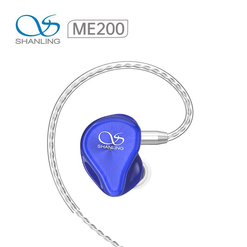 SHANLING ME200 Dual Driver Hybrid Wired In - Ear Earphones with Detachable Cable HIFI Music Earphone - The HiFi Cat