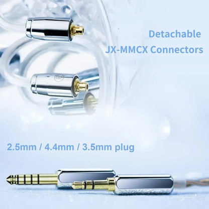 SHANLING ME500 SHINE Hybrid Driver 1DD+2 Knowles BA Earphone IEM - The HiFi Cat