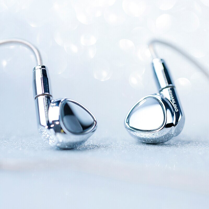 SHANLING ME500 Shine In - ear Earphone 2BA+1DD Hybrid Driver Earbuds with 3.5mm 4.4mm IEMs MMCX Detachable Cable - The HiFi Cat