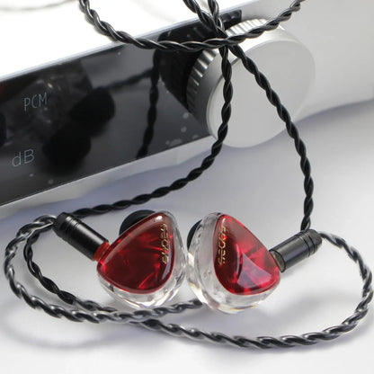 Shozy D10 HiFi IEM Earphone graphene dynamic headphones - The HiFi Cat