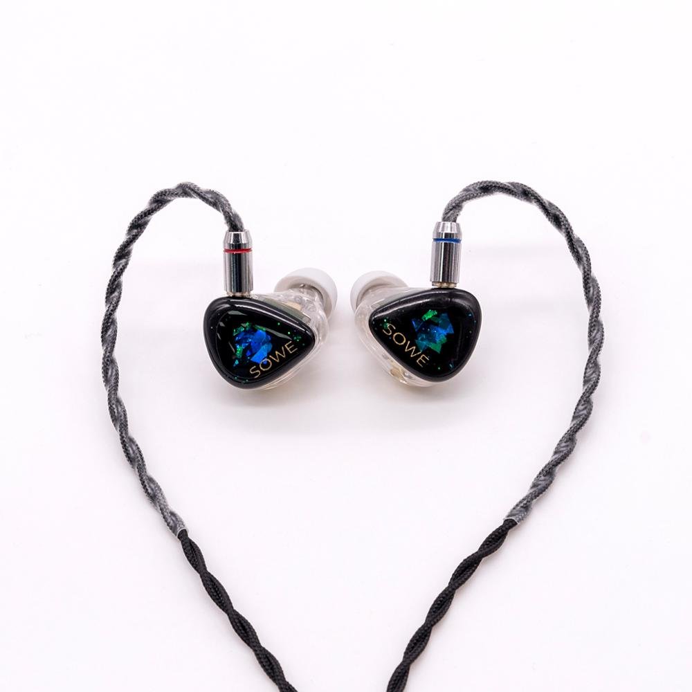 shuoer EJ07 flagship 10mm dynamic electrostatic BA driver hybrid IEM headphones - The HiFi Cat