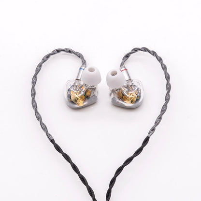 shuoer EJ07 flagship 10mm dynamic electrostatic BA driver hybrid IEM headphones - The HiFi Cat