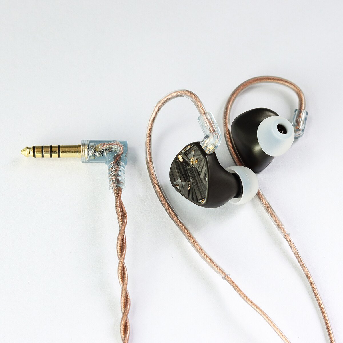 shuoer EJ07M dynamic electrostatic BA driver hybrid IEM earphones - The HiFi Cat