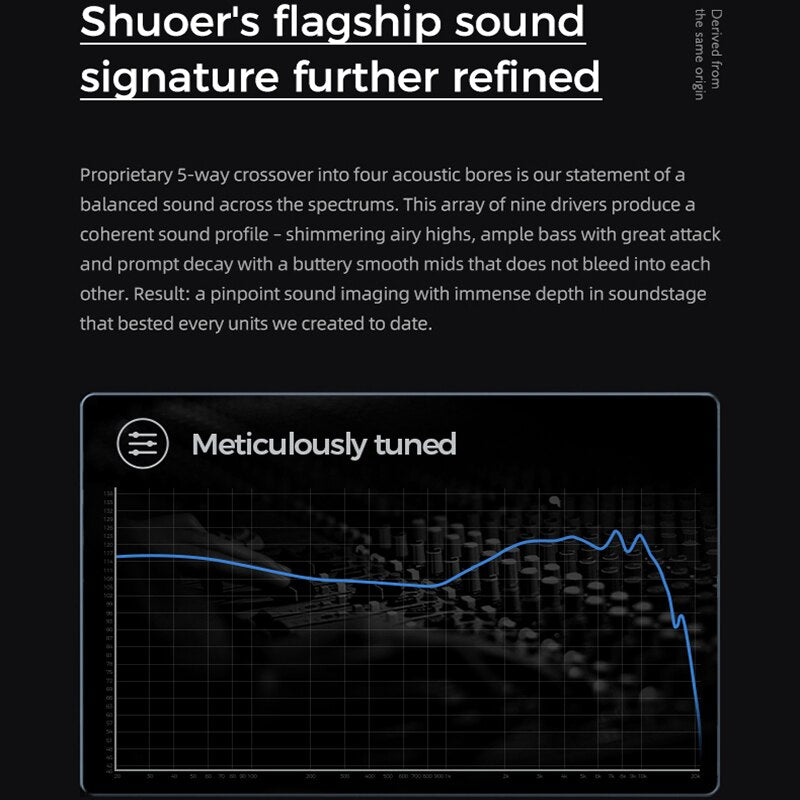 Shuoer EJ09 flagship dynamic BA driver hybrid IEM headphones - The HiFi Cat