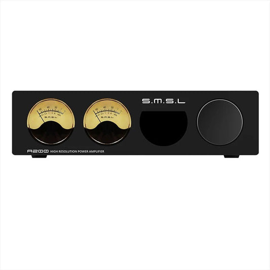 SMSL A200 Hi - Res Bluetooth 5.0 HDMI ARC Bass 70W*2 Power Amplifier - The HiFi Cat