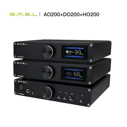 SMSL AO200+SMSL DO200 MkII+SMSL HO200 desktop HIfi Suit - The HiFi Cat