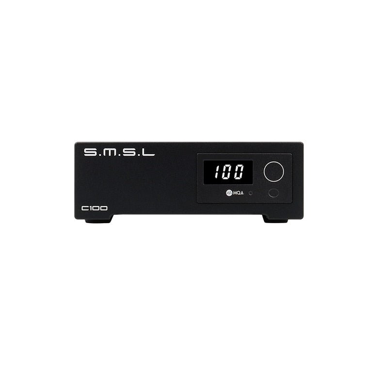 SMSL C100 USB MQA DAC AK4493S Bluetooth Decoder With remote - The HiFi Cat