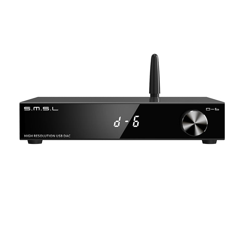 SMSL D - 6 Decoder Dual Ak4493s Suport DSD512 PCM 768kHz/32Bit DAC - The HiFi Cat