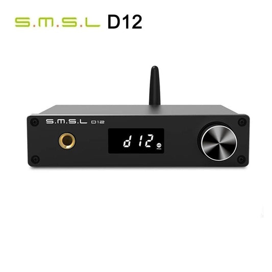 SMSL D12 Ak4493s Dac&Headphone Amplifier with 6.35mm Output - The HiFi Cat