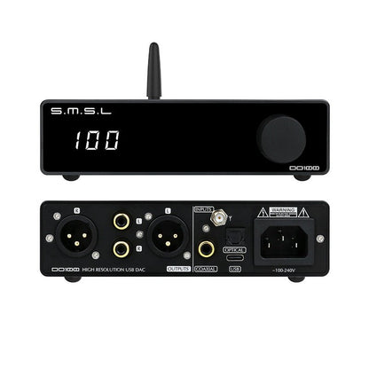 SMSL DO100 Hi Res ES9038Q2Mx2 Audio DAC - The HiFi Cat