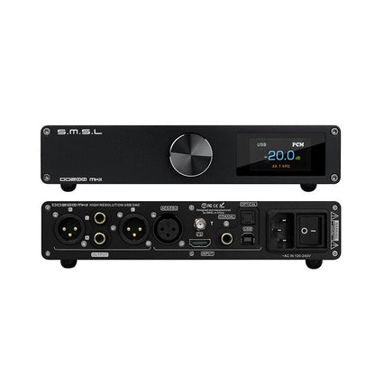 SMSL DO200 MKII Audio DAC ES9068AS*2 MQA Full Decoding - The HiFi Cat