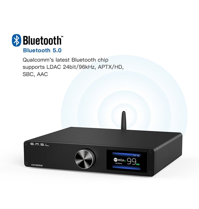 SMSL DO200 MQA ES9068AS*2 XMOS Audio DAC