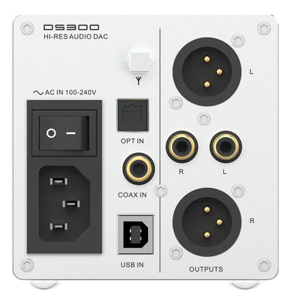 SMSL DS300 High - Res USB MQA DAC Headphone Amplifier - The HiFi Cat