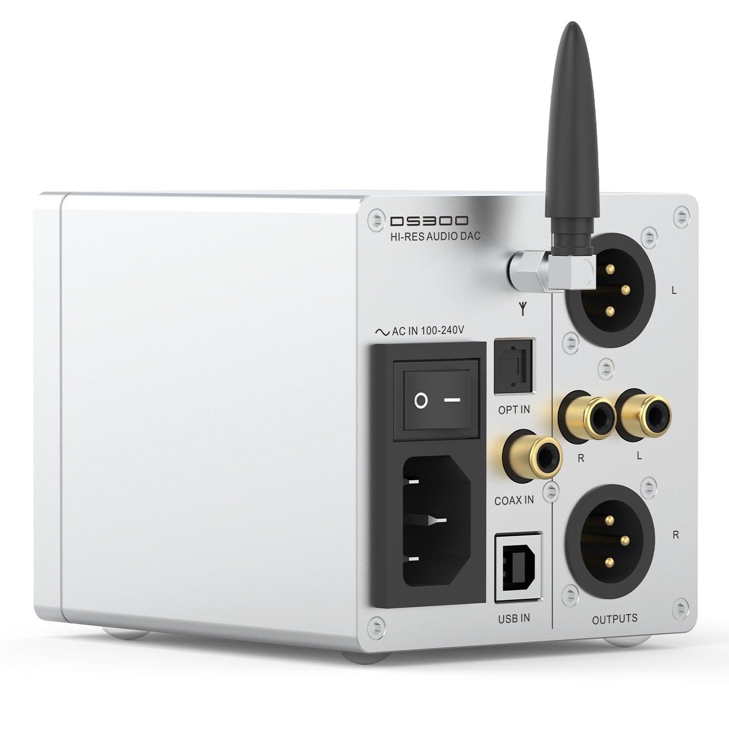 SMSL DS300 High - Res USB MQA DAC Headphone Amplifier - The HiFi Cat